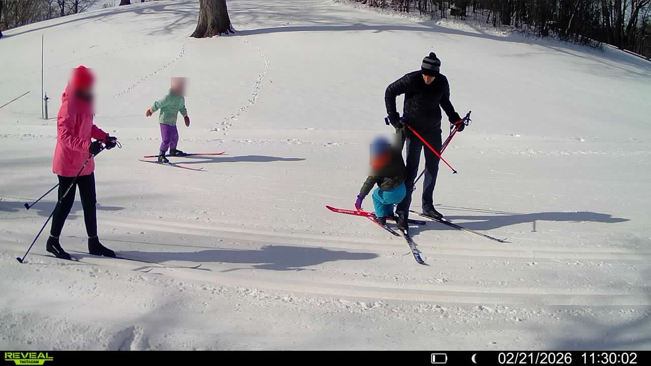 Subject crossing measurement area - frame 2