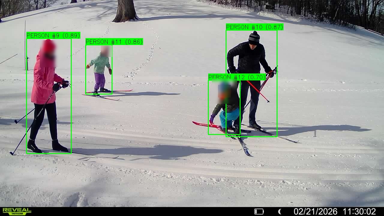 Individuals assigned unique embedding sequences and IDs